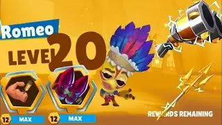 Solo Romeo Maxed Level 20 Zooba Gameplay