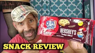 Chewy Chips Ahoy 🍪 Hershey's Fudge Filled Cookies - REVIEW