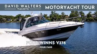 2008 Four Winns V378 | FOUR FANS - Immaculately kept express cruiser with IPS Pods!