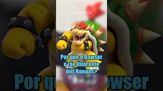 Why is Bowser so different from the Koopas? #nintendo #mariobros #supermariobros #bowser #koopa