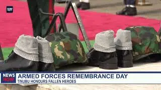 Armed Forces Remembrance Day: Tinubu Honours Fallen Heroes