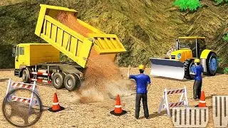 Bridge Making Construction simulator game play 3D 🤔