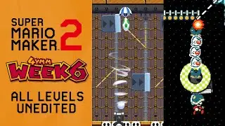 4YMM Levels, Week #6 | All Levels Unedited [SUPER MARIO MAKER 2]