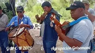 02/02/26 en la casa de Vicente corrales canto Nuevo y agrupación Getsemani 