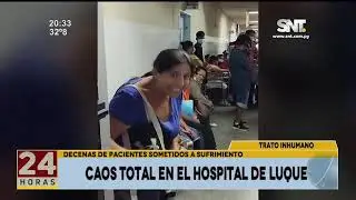 Caos total en el Hospital de Luque
