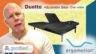 Ergomotion Duetto (2026) &ndash; регулируемое основание с раздельным верхом, объяснение и демонстрация ...