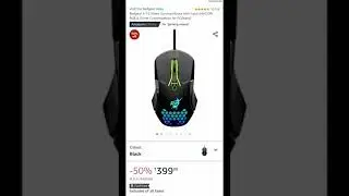 best gaming mouse under 500rs || review tapri || #gamingmouse #budgetgamingmouse #rgbgamingmouse
