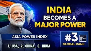 🇮🇳 India Rises to 3rd Rank in Asia Power Index 2025 🔥 | Lowy Institute Report | Shadow Mask Official