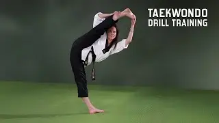 Insane Martial Arts Girl 💥 | Powerful Kicking Skills, Tricks & Training Drills | TKD Action