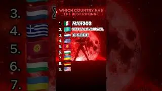 Which country has the best Phonk?😈