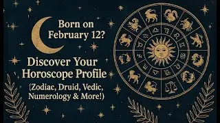 Born on February 12? Discover Your Full Horoscope Profile Zodiac, Druid, Vedic, Numerology & More!