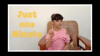 JUST ONE MINUTE |SMALL SPEECH FOR KIDS COMPETITION | OUR GREEN FRIENDS #JAM #speech