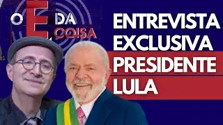ENTREVISTA EXCLUSIVA DO PRESIDENTE LULA A REINALDO AZEVEDO | O É da Coisa de 12/08/2025