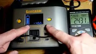 Testing my 150W power generator charging characteristics
