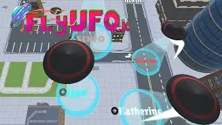 FlyUFO io ( Hole.io )Map Control: 100.00% - Big Hole WORLD RECORD #24