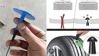 MUSHROOM PUNCTURE - Car tyre(inside of tyre) - Danniel@GLS