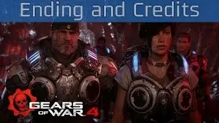 Gears of War 4 - Ending and Credits + Post-Credits Scene [HD 1080P/60FPS]