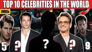 Top 10 Most Popular Celebrities in the World (2025) 🌍 | Global Fame Ranking