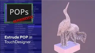 POPs Experimental: Extrude POP in TouchDesigner