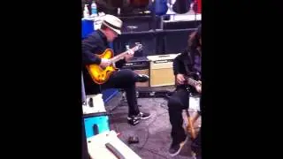 Dean Gatewood Guitars @NAMM 2013 with Vogel Amps