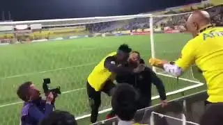 Michael Olunga Teaching Chinese Football Fans A Kenyan Song