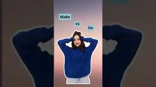 Разница между Do и  Make | #огэанглийский #english #огэ #английскийязык
