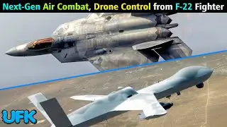 F-22 Controls MQ-20 Avenger Stealth Drone: Breakthrough Human-Machine Teaming Test Revealed