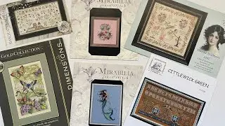 Flosstube #11 - Mirabilia FFO & my WIPs are therapy