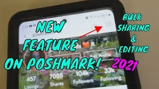New Poshmark TOOL For Bulk Sharing ~ Bulking Editing Function Feature ~ It's So EASY to USE! ~ 2021
