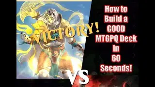 How To Build A Good MTGPQ Deck in UNDER 60 Seconds! | Magic the Gathering Puzzle Quest