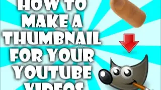 How to make a simple thumbnail for your YouTube videos!