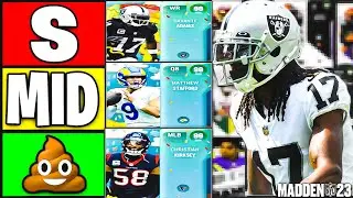 *NEW* RANKING THE BEST SUGAR RUSH CARDS IN MADDEN 23! MADDEN 23 Ultimate Team Tier List