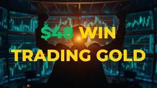 I Earned $48 Trading Gold XAUUSD in 1 week