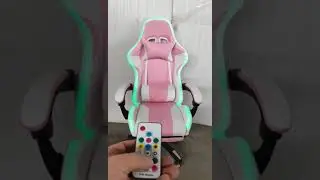 High Back Office Gaming Chair with RGB LED Light