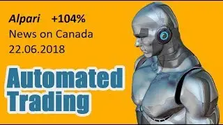 +104% - Самый прибыльный трейд - 22.06.2018 (news on Canada)
