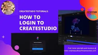 How to Login to CreateStudio