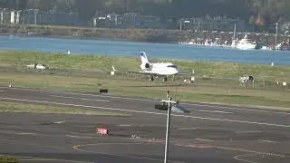 FAA&rsquo;s Challenger 605 (N94) Doing a Go-Around at PDX &mdash; Map Showed Loops For Hours....Training