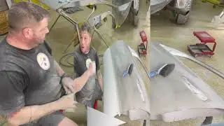 finish sanding using guide coat