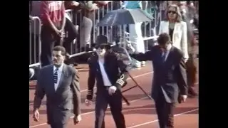 Michael Jackson Munich 1997 Press Conference at Olympiastadion