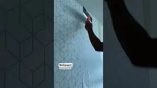 Wallpaper fixing | new wallpaper #dailyvlog #home #wallpaperdecor #dubai #interiordesign #uae