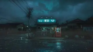 Tokyo After Midnight 🌙 Lofi Sleep Mix with Rain Ambience +