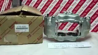 47750-60261 47750-60130 Суппорт тормозной передний левый Toyota Lexus оригинал