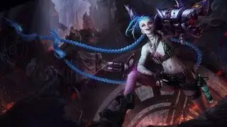 Op Jinx zap under laser-League of Legends