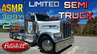 ASMR in my PETER BUILT SEMI TRUCK