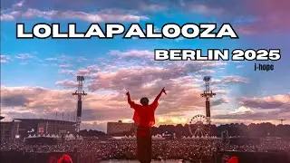 VIDĚLA JSEM J-HOPA z BTS LIVE: Lollapalooza Berlin Experience