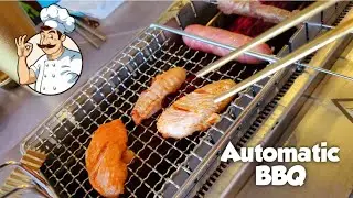 Barbeque restaurant at Rockville Maryland Hulu special automatic bbq machine for yummy foods