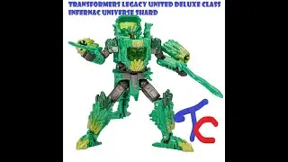 Review of Transformers Legacy United Deluxe Class Infernac Universe Shard
