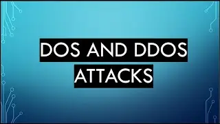 DoS and DDoS Attack   Denial of Service and Distributed Denial of Service Attack Explained
