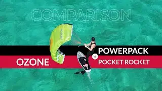 Choose the Ozone Powerpack versus Pocket Rocket parawing? Comparison | Review