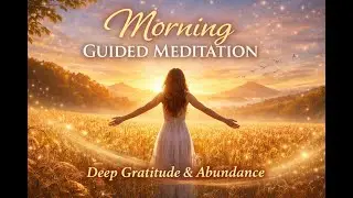 Morning guided meditation for Deep Gratitude and Abundance